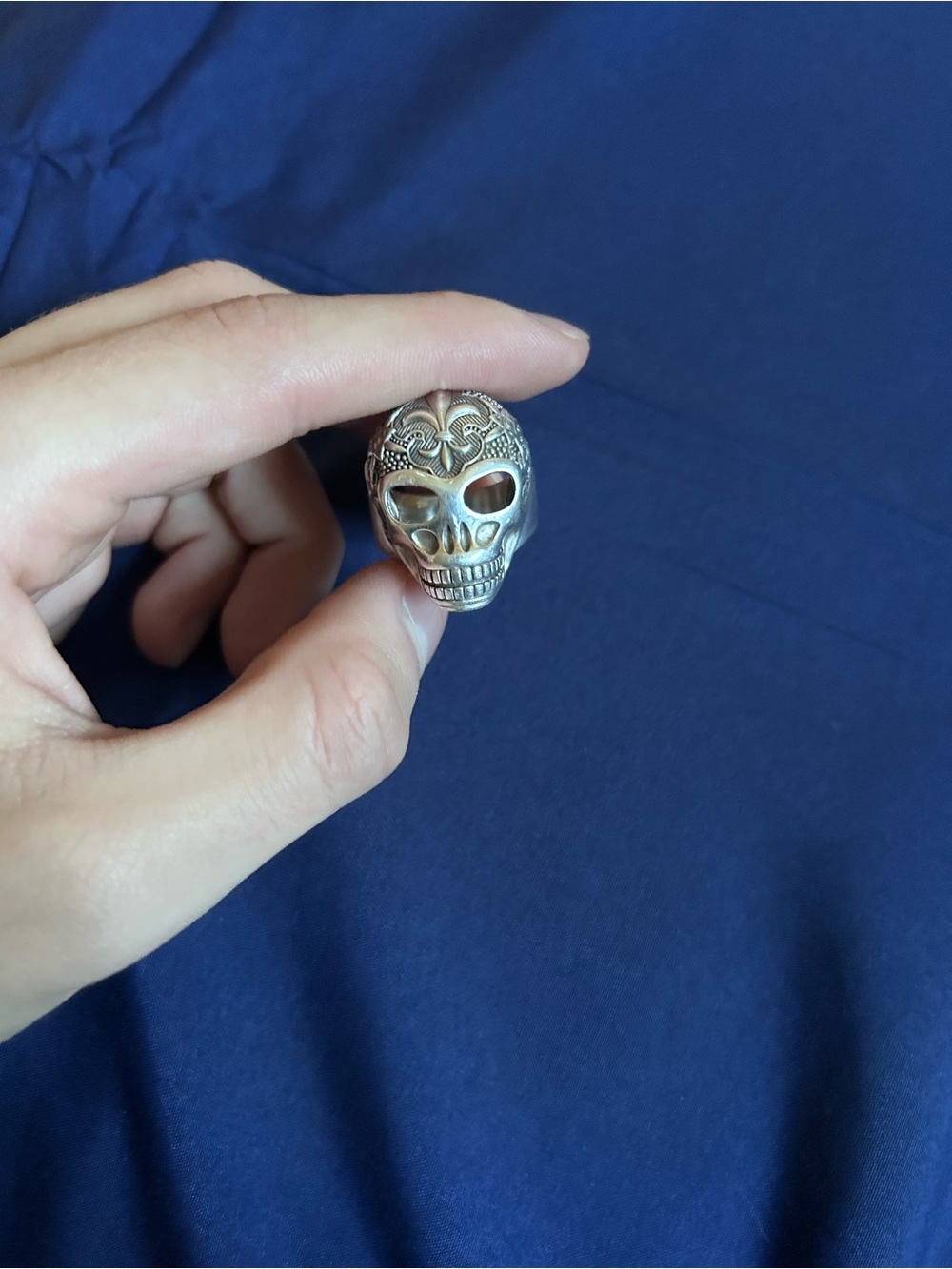 Thomas Sabo sterling skull ring